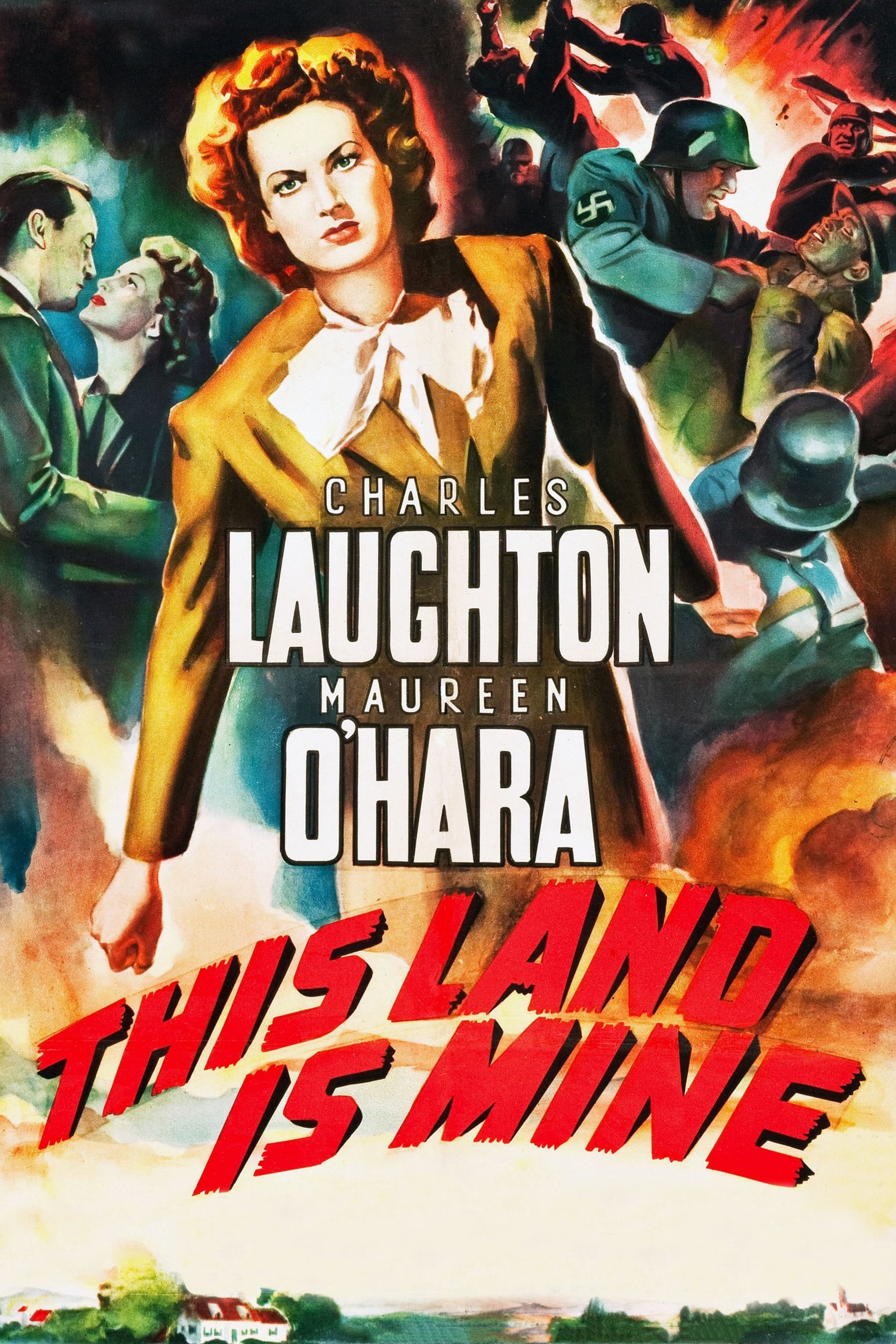 Cover for This Land is Mine
