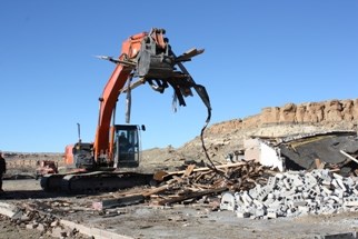 Visitor Center Demolition