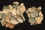 Photo of various types of pottery sherds