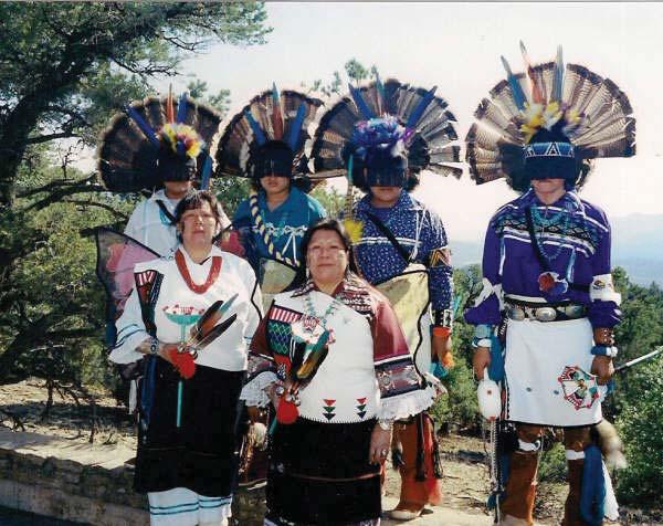 Photo of Acoma dancers