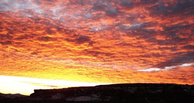 Chaco sunset