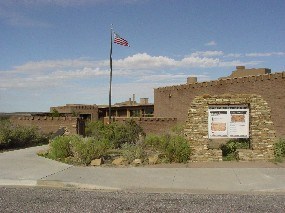 Photo of Visitor Center at Chaco Culture NHP. Photo of Visitor Center at Chaco Culture NHP.