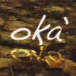 Film title superimposed over running water
