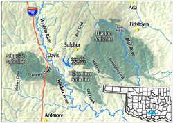 The Arbuckle-Simpson Aquifer - Chickasaw National Recreation Area (U.S