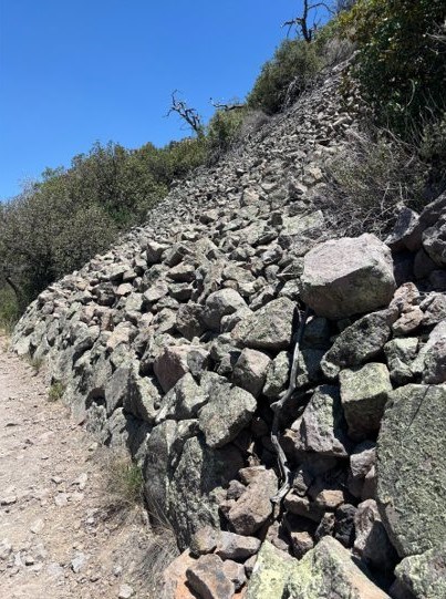 Failing Retention Wall