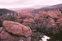 Inspiration point can be accessed from the Heart of Rocks trail, and offers an excellent view of the valleys below. Inspiration point can be accessed from the Heart of Rocks trail, and offers an excellent view of the valleys below.