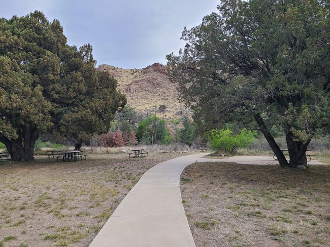 Bonita Creek Trail is paved