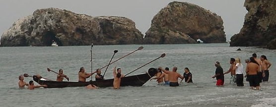 Tomol Crossing on Santa Cruz Island