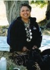 Julie Tumamait-Stenslie, Island Chumash descendent