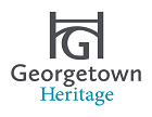 Georgetown Heritage Logo with stylized "G" and "H"