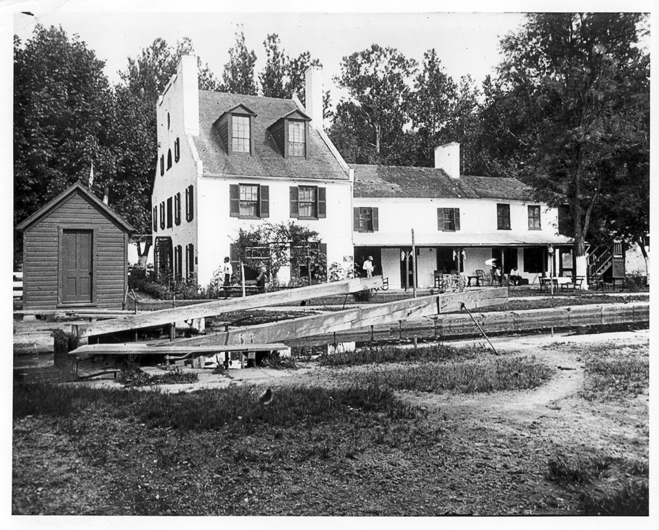 Historic Photo of Great Falls Tavern