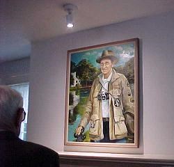 Photo of a Tom Kozar painting of Justice William O. Douglas. Photo of a Tom Kozar painting of Justice William O. Douglas.