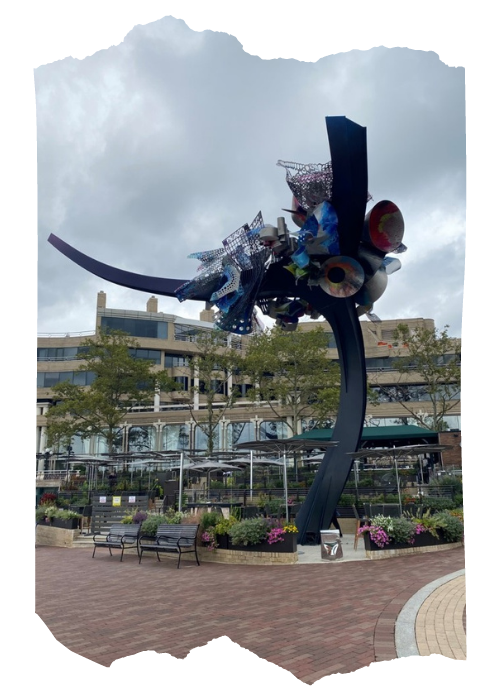 Mother Earth sculpture in Georgetown, DC.