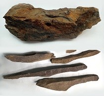 Mahantango Rock Formation & Pencil Cleavage