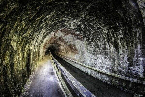 Interior of Paw Paw Tunnel