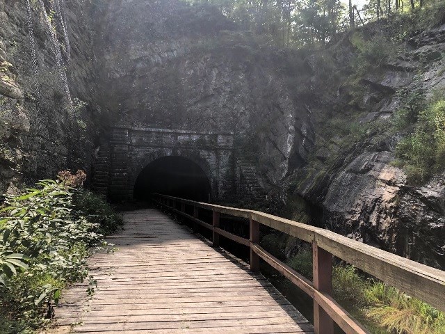 North entrance to Paw Paw Tunnel