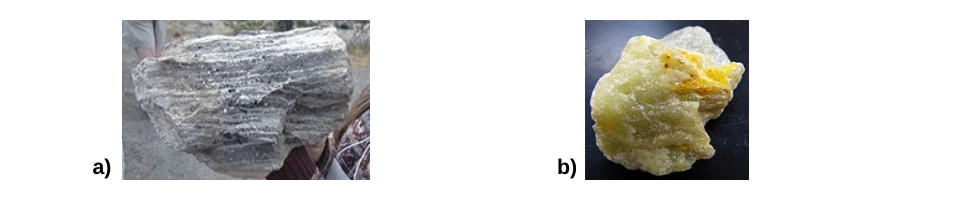 NPS Photo: metamorphic rock examples Two examples of metamorphic rocks.