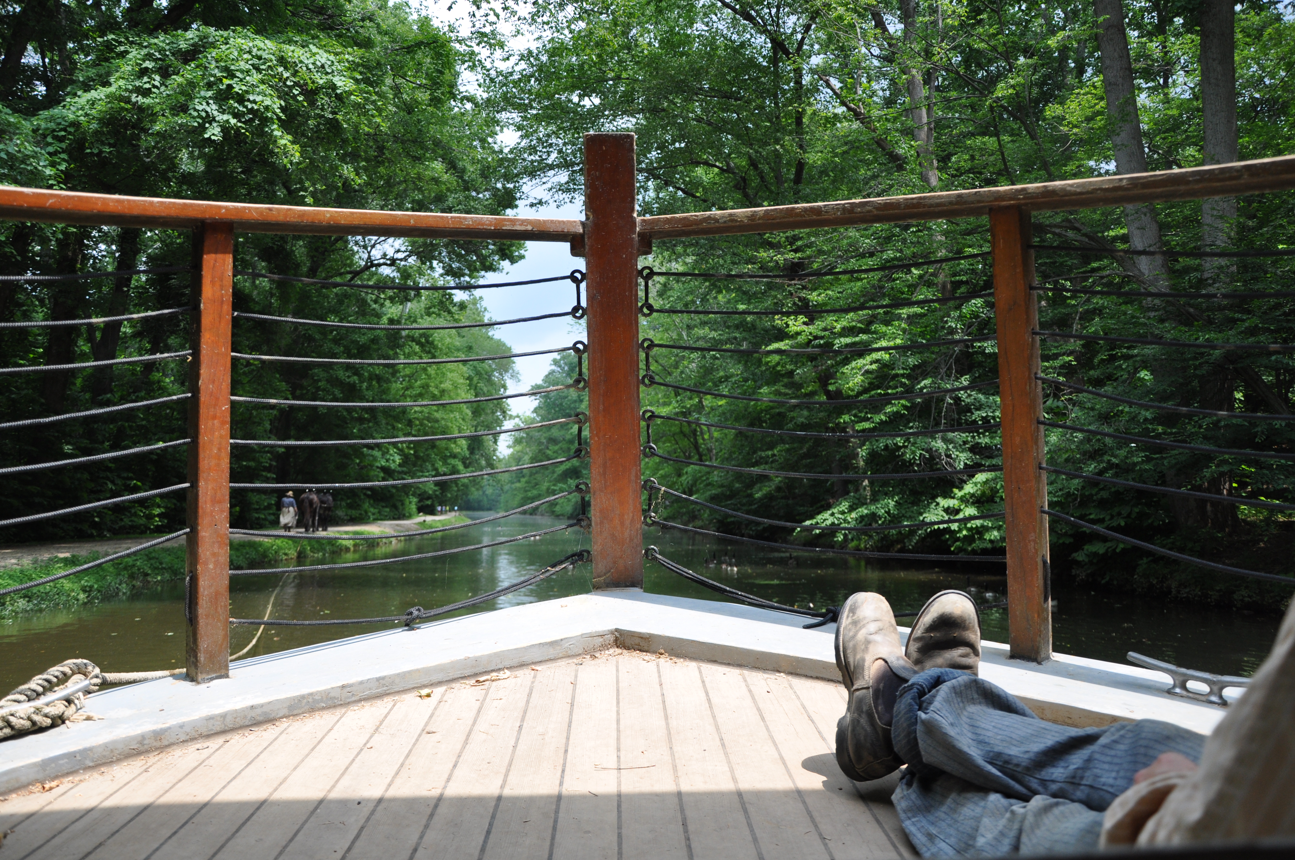 Canal Boat POV