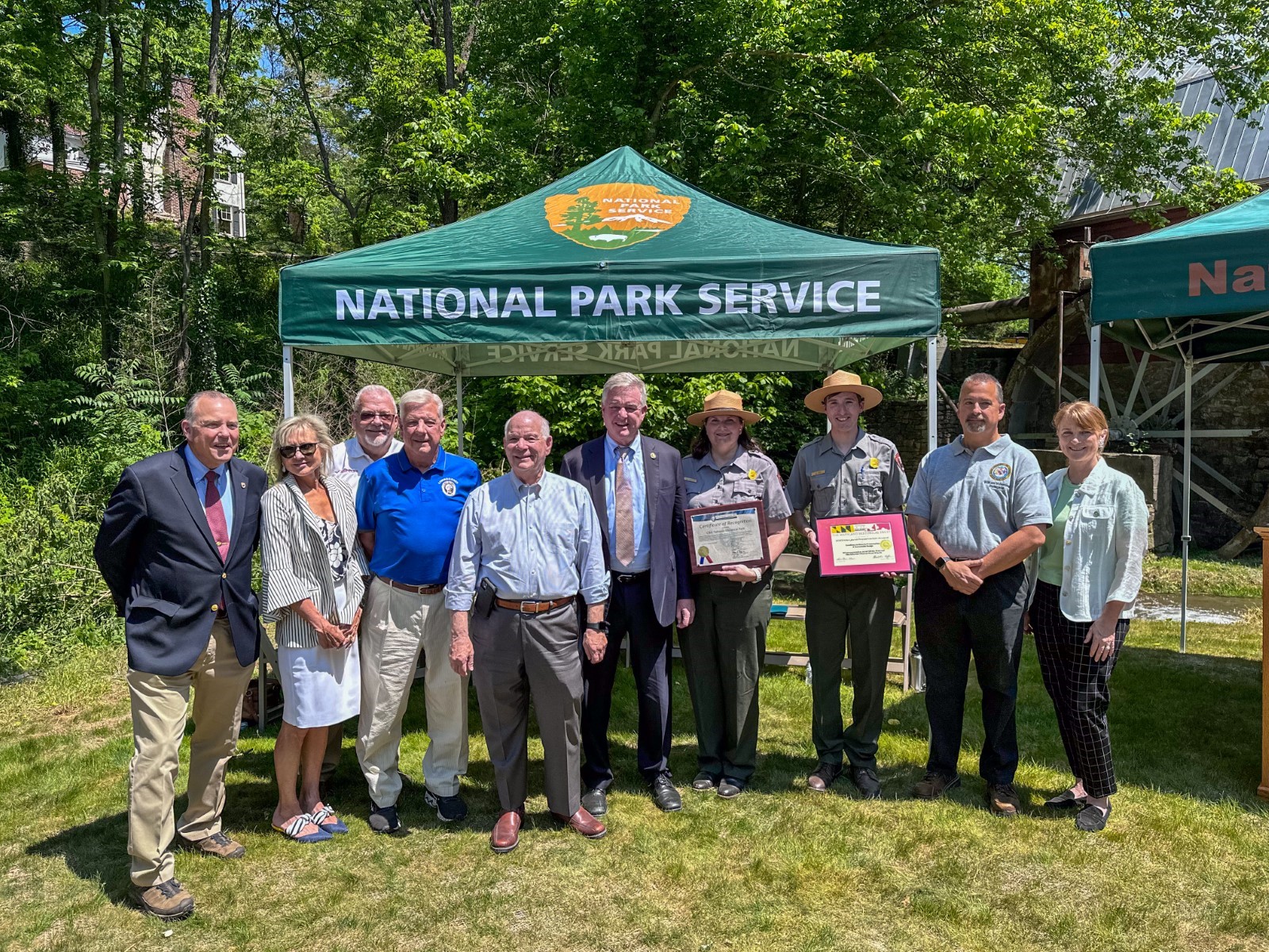 MHT Preservation Award Chesapeake and Ohio Canal National Historical Park receives Maryland Historical Trust Preservation Award for work