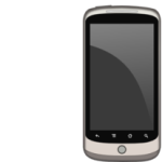 An image of a smart phone. An image of a smart phone.