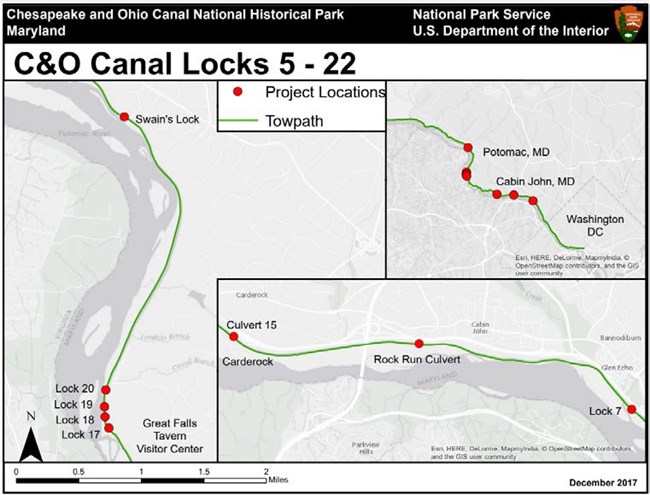 Repair Watered Structures Project Chesapeake Ohio Canal