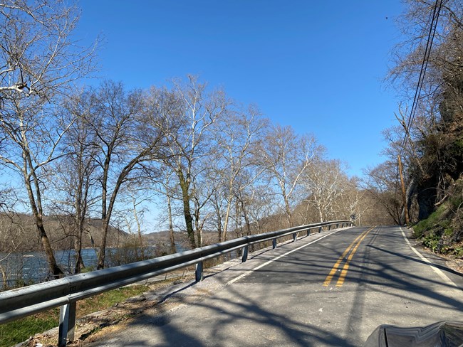 Restored Harpers Ferry Road