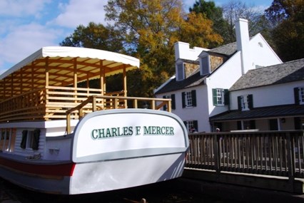 Charles F. Mercer replica packet boat in Lock 20