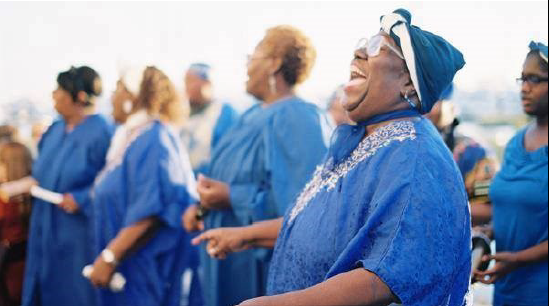 Plantation Singers singing