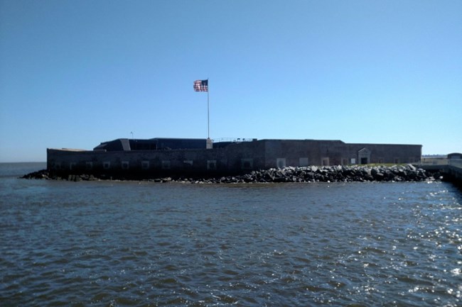 Fort Sumter from Tour Boat