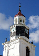 Steeple Clock at Christensted NHS Steeple Clock at Christensted NHS