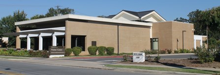 Exterior view of Little Rock Central High School NHS visitor center