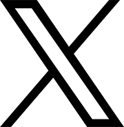 Abstract geometric logo featuring a bold black X shape intersected by white triangular shapes in each quadrant, forming a symmetrical, modern design