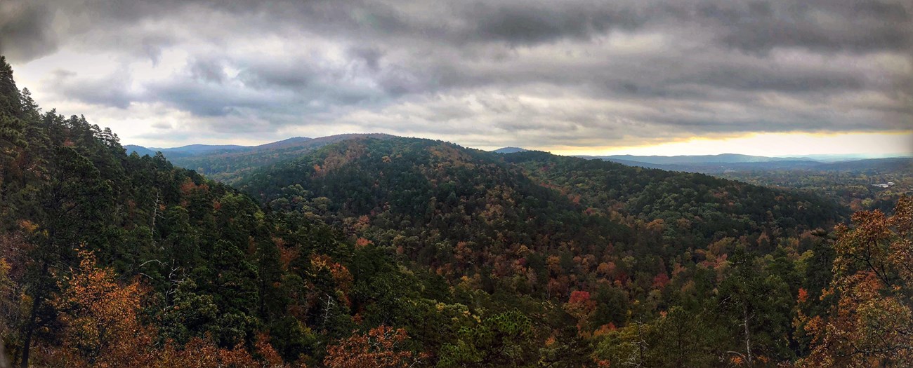 Mountain vista in Hot Springs National Park