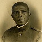 Portrait of Charles Young in uniform.