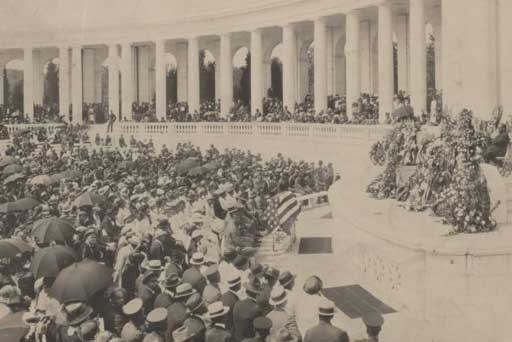 Funeral at Arlington Memorial Ampitheater