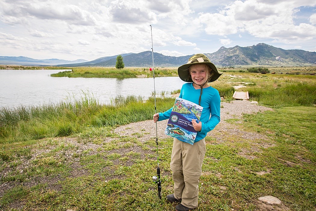 Junior Angler Fishing - City Of Rocks National Reserve (U.S.