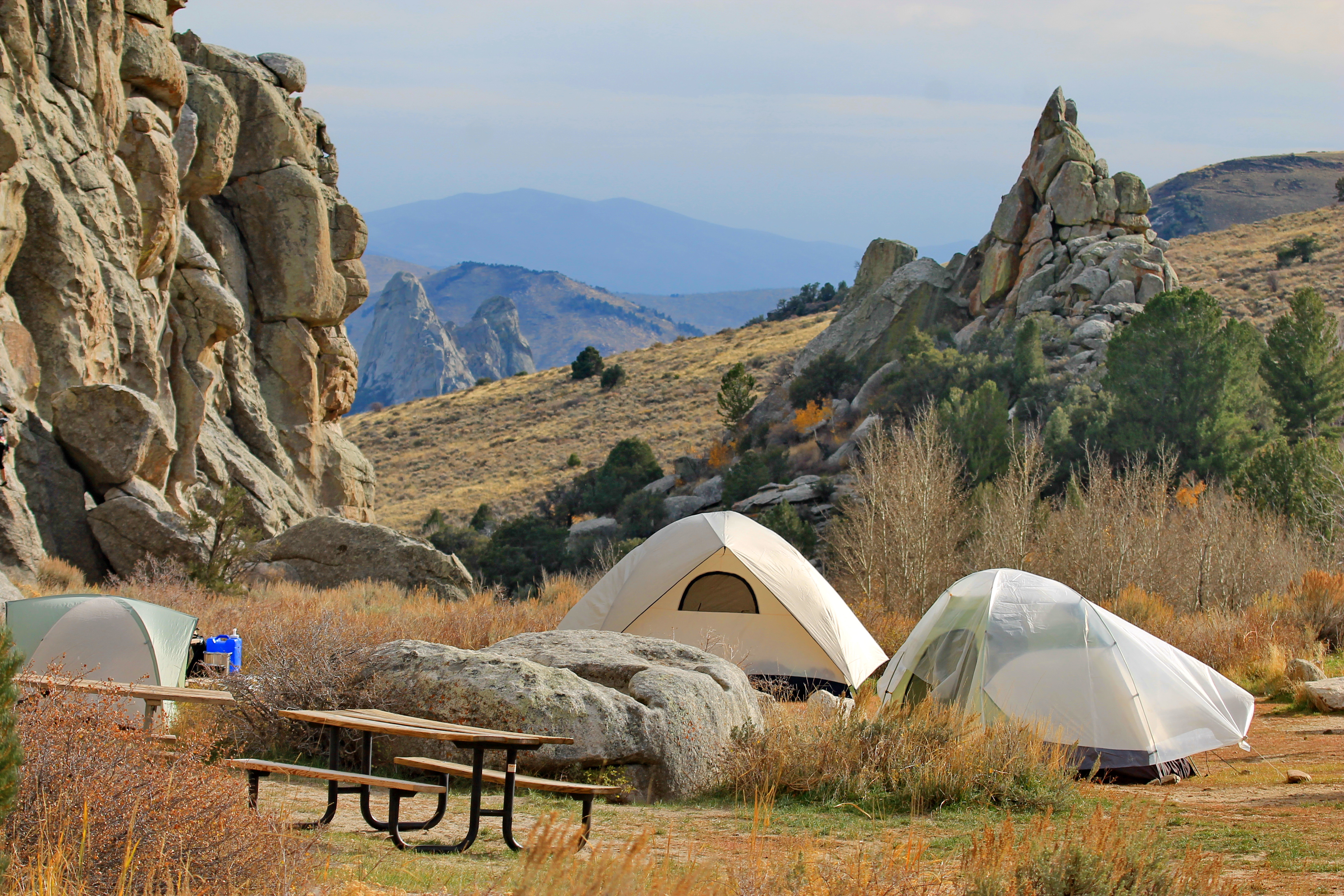 Camping City Of Rocks National Reserve (U.S. National Park Service)