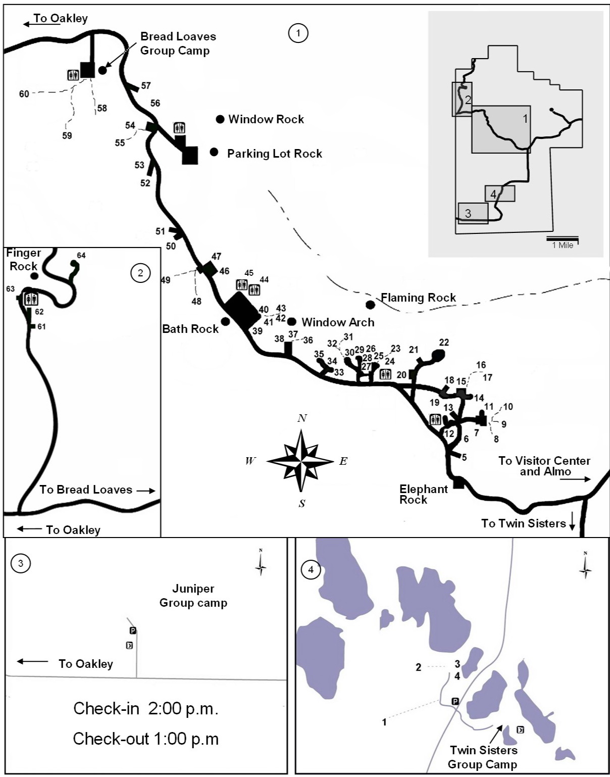 Camping City Of Rocks National Reserve (U.S. National Park Service)