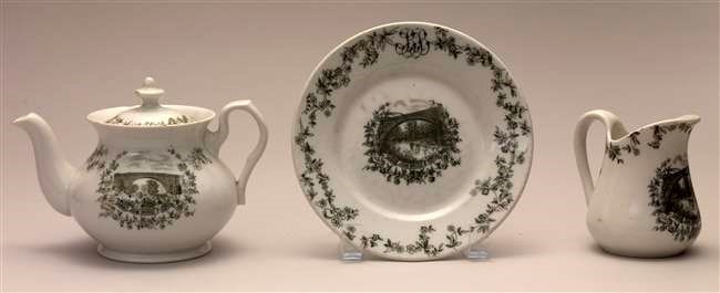 A tea service set