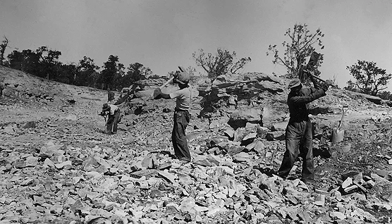 Preparing the road cushion