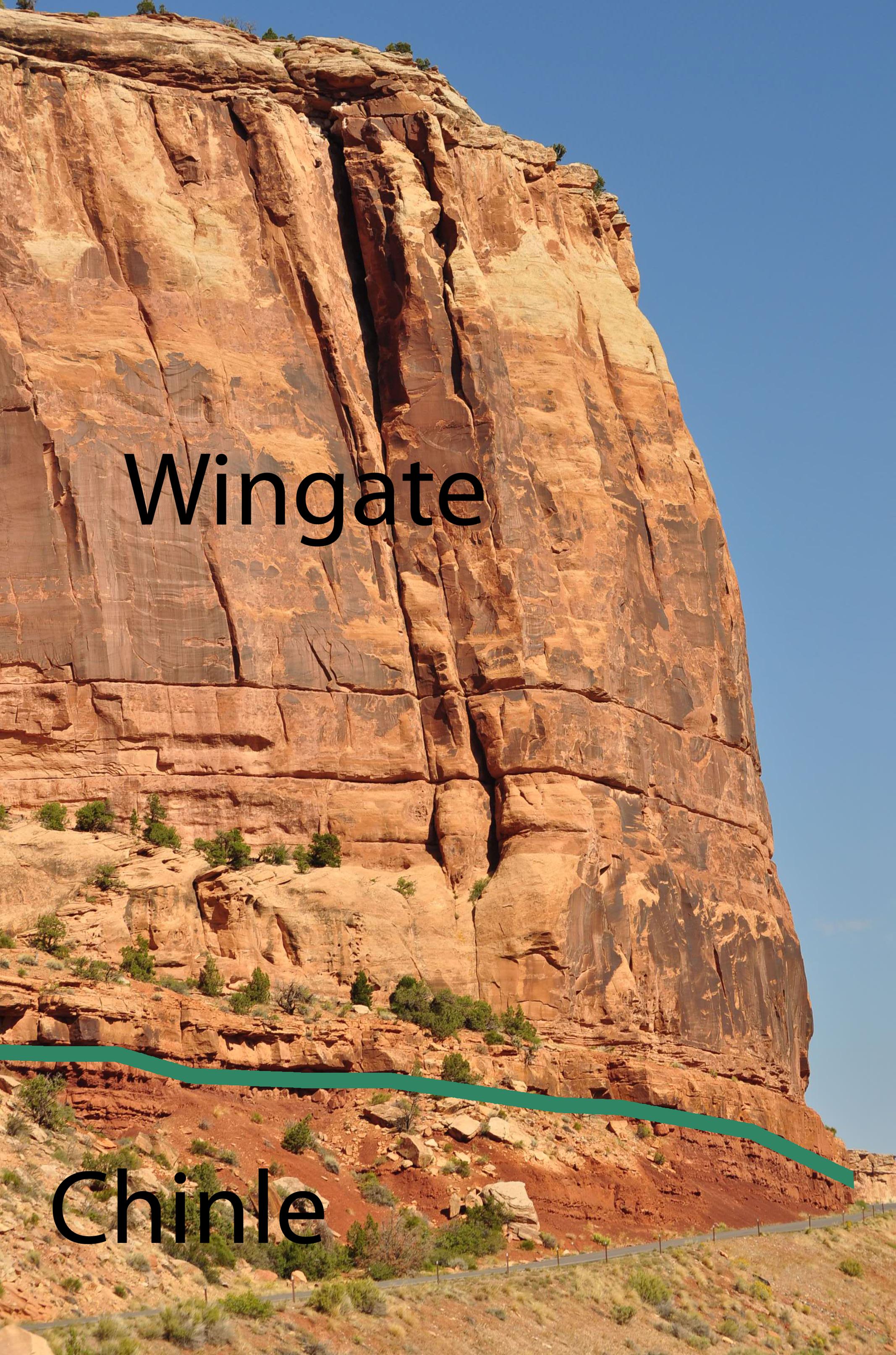 Wingate Sandstone Wingate Sandstone Colorado National Monument US National Park