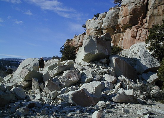 Rock fall of 2000