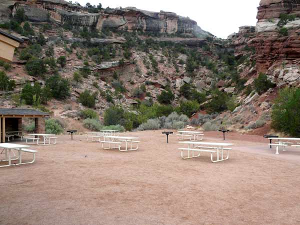 Devils Kitchen Picnic Area View