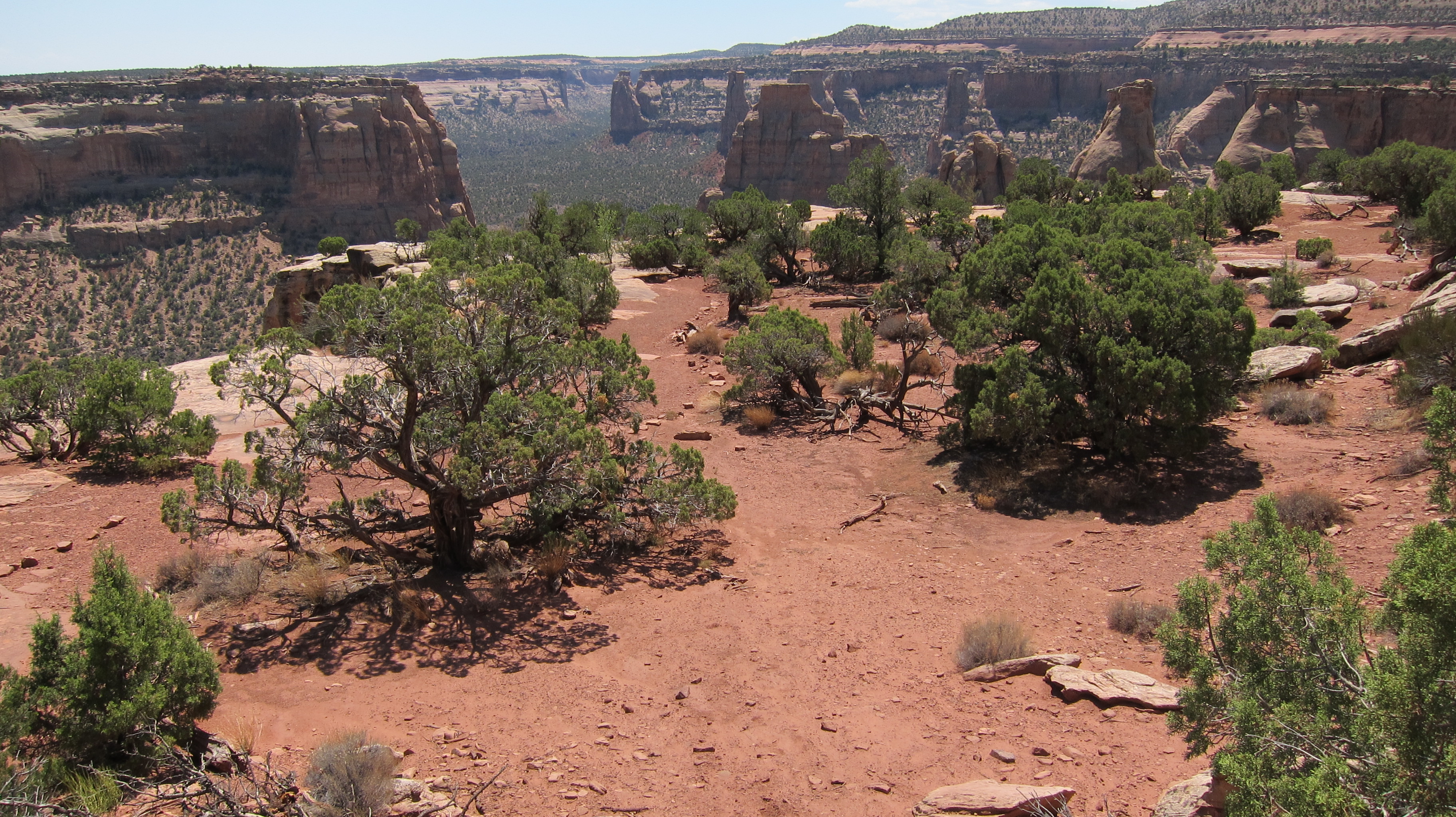 Book Cliffs View Colorado National Monument U S