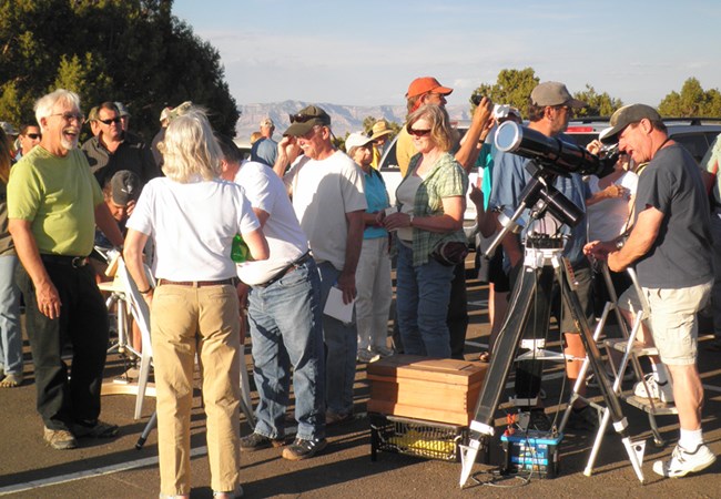 Visitors Viewing the 2012 Annular Eclipse 2012 Visitors Viewing the 2012 Annular Eclipse 2012