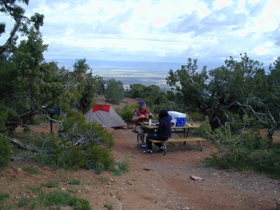 Image result for Saddlehorn Campground, Colorado national monument.