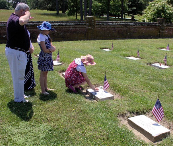 Yorktown Battlefield's National Cemetery
