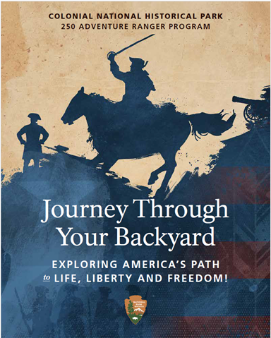 Cover of Adventure Ranger Book showing a horseman against a battlefield