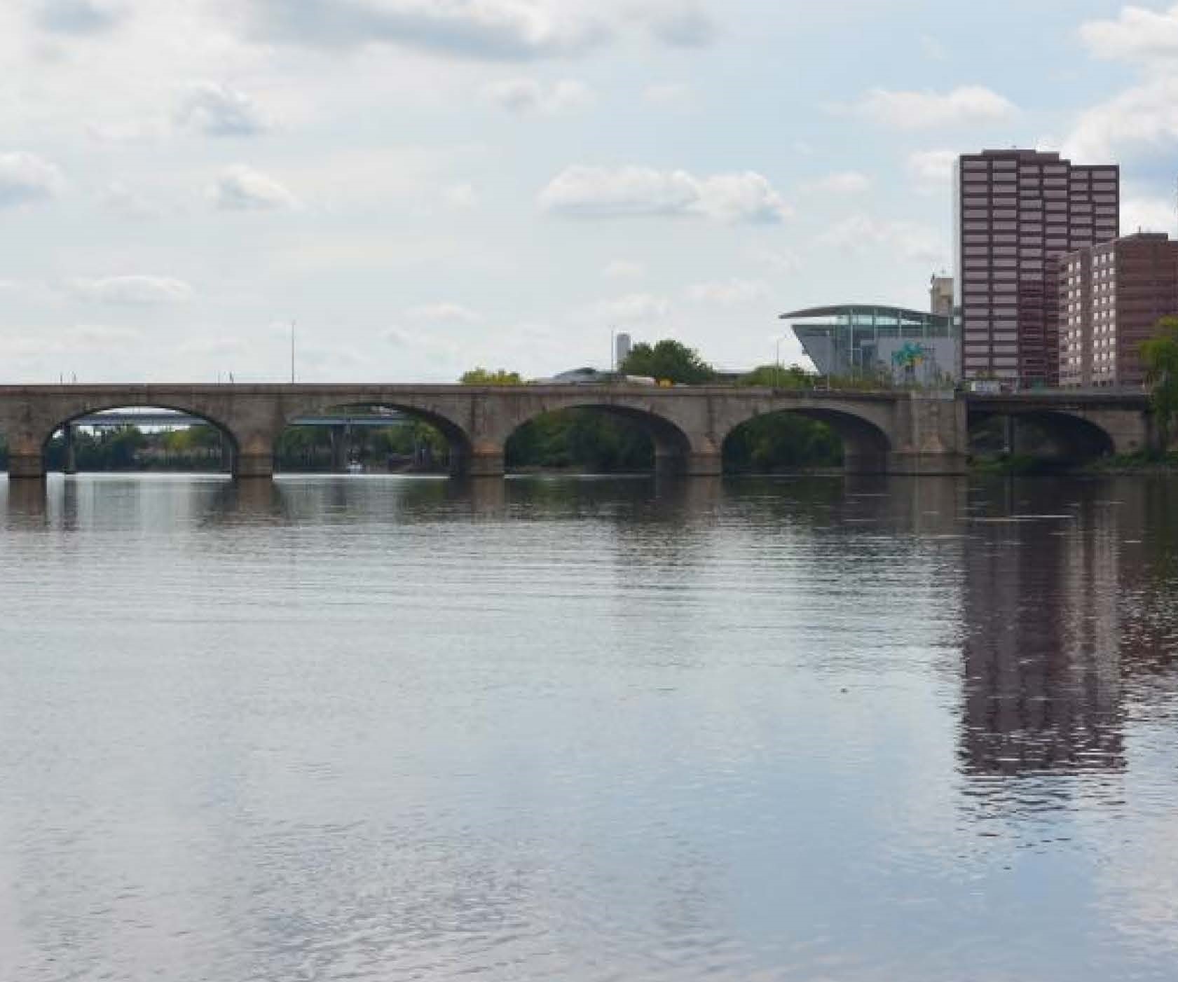 View of East Hartford, Connecticut View of downtown Hartford as viewed from across the Connecticut River