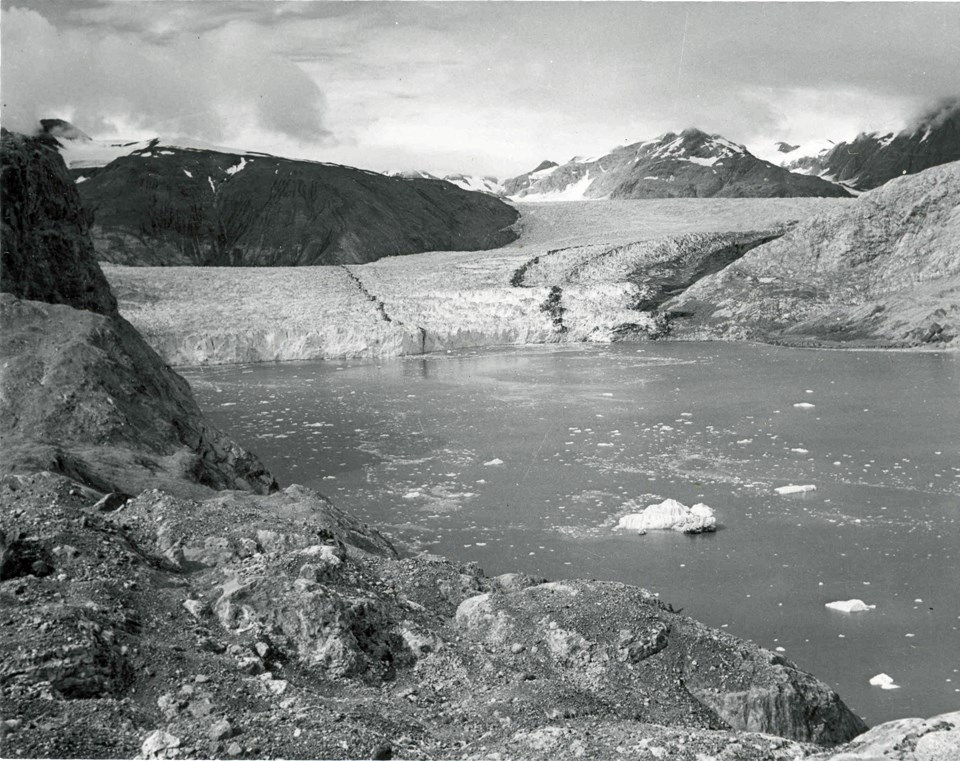 Muir Glacier in 1941